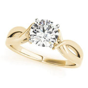 Sakcon Jewelers Ring 14K Yellow Gold Aurelia 1.50ct. Moissanite Engagement Ring