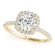 Sakcon Jewelers Ring 14k Yellow Gold Bailee Diamond Engagement Ring