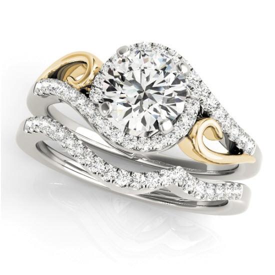 Sakcon Jewelers Ring 14k Yellow Gold Baylee Diamond Engagement Ring