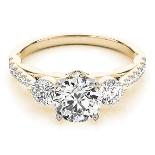 Sakcon Jewelers Ring Aubree Moissanite and Lab-Created Diamond Engagement Ring