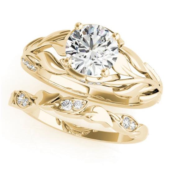 Sakcon Jewelers Ring Brenna Moissanite & diamond Engagement Ring