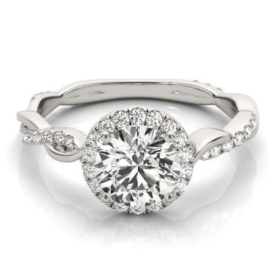 Sakcon Jewelers Ring Bryn Moissanite Engagement Ring