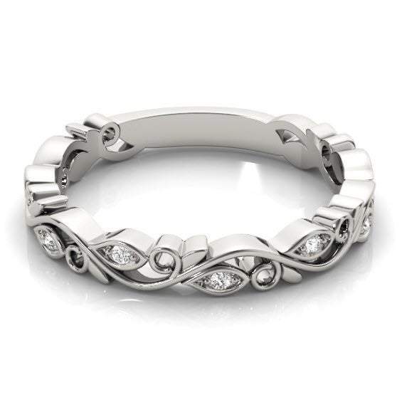 Sakcon Jewelers Ring Carina .05ctw Stackable Ring