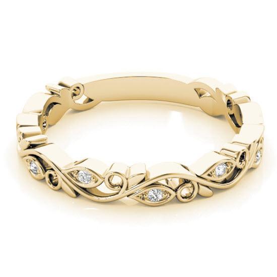 Sakcon Jewelers Ring Carina .05ctw Stackable Ring