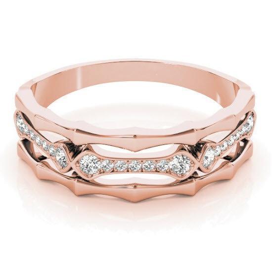 Sakcon Jewelers Ring Carmen .10ctw Diamond Stackable Ring