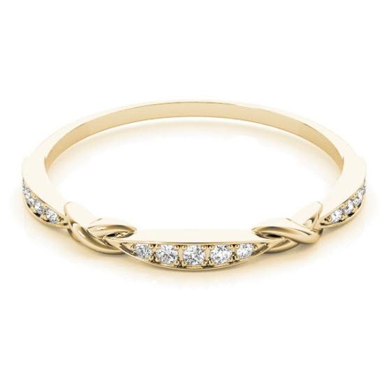 Sakcon Jewelers Ring Caroline .06ctw Diamond Stackable Ring