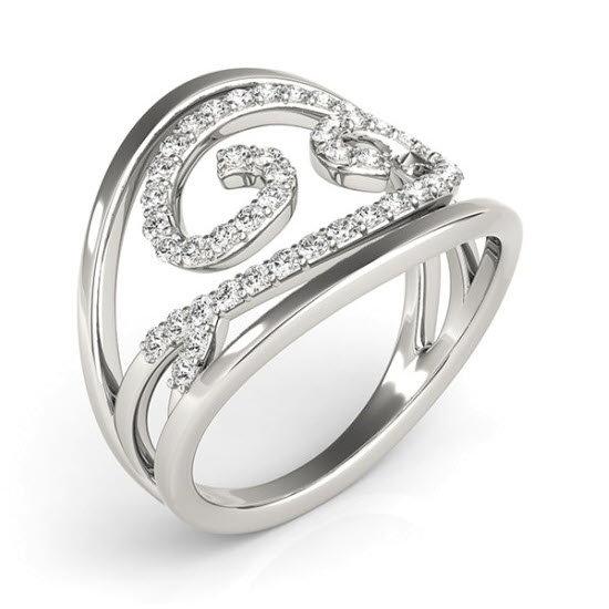 Sakcon Jewelers Ring Catherine Diamond Fashion Ring