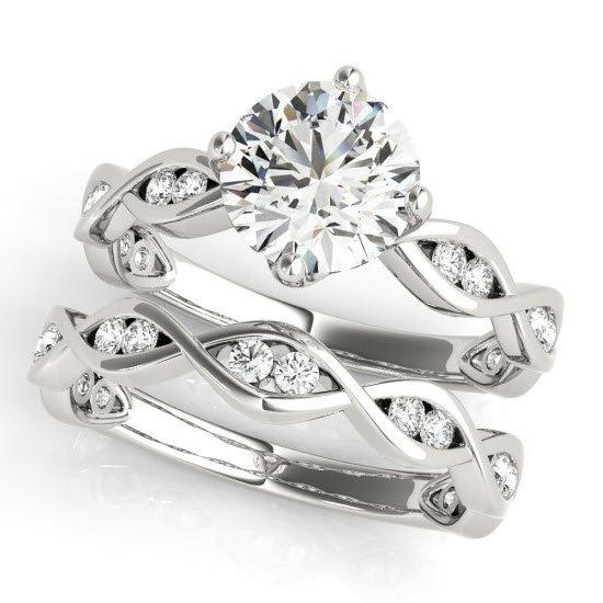 Sakcon Jewelers Ring Christine  Moissanite Engagement Ring