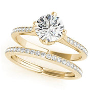 Sakcon Jewelers Ring Claire  Moissanite/Lab Created Diamond Engagement Ring
