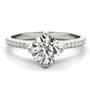 Sakcon Jewelers Ring Claire  Moissanite/Lab Created Diamond Engagement Ring
