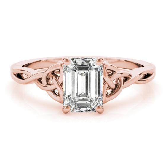 Sakcon Jewelers Ring Clarissa Diamond or Moissanite Engagement Ring