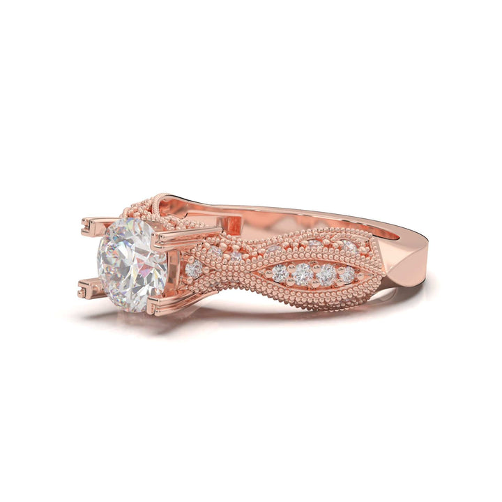 Sakcon Jewelers Ring Daisy Diamond Engagement Ring