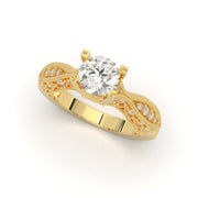 Sakcon Jewelers Ring Daisy Diamond Engagement Ring