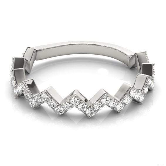 Sakcon Jewelers Ring Daphny .33ctw Stackable Ring