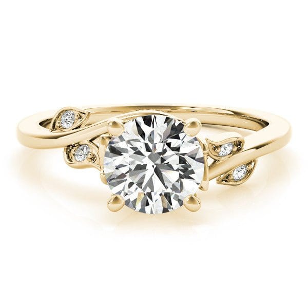 Sakcon Jewelers Ring Demi Diamond Engagement Ring Moissanite Engagement Ring