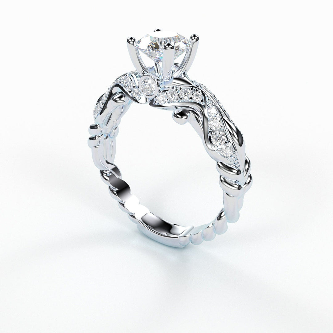 Sakcon Jewelers Ring Elsa Diamond Engagement Ring