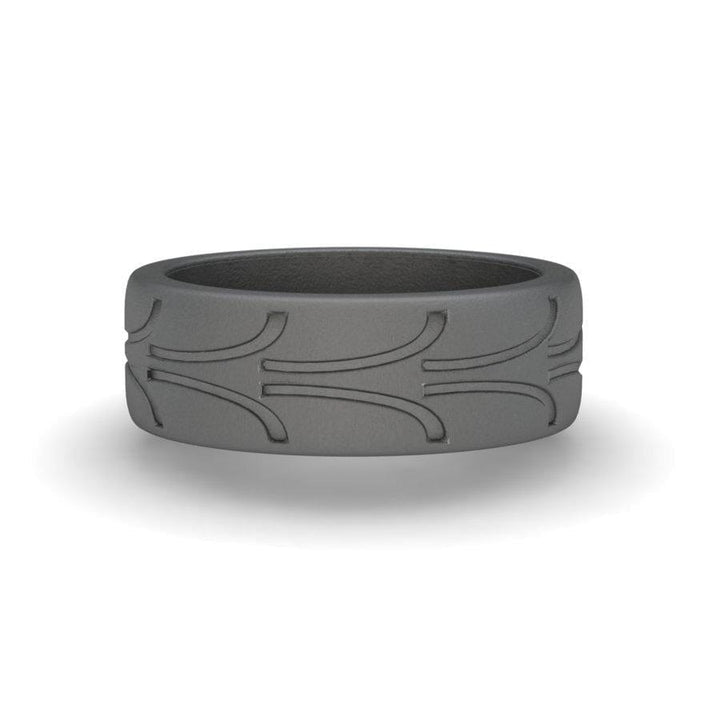 Sakcon Jewelers Ring Fantasy Street Tire-8 Tread Ring