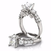 Sakcon Jewelers Ring Platinum Antasia Diamond Engagement Ring
