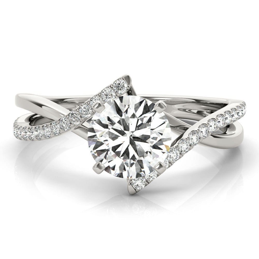 Sakcon Jewelers Ring Platinum Caroline Diamond Engagement Ring