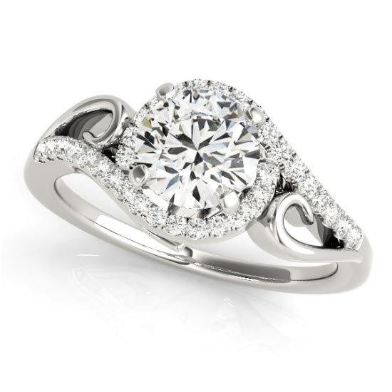 Sakcon Jewelers Ring Sterling/CZ Baylee Diamond Engagement Ring