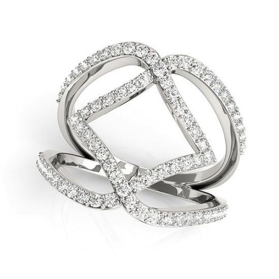 Sakcon Jewelers Ring Sterling/CZ Cassandra Diamond Fashion Ring