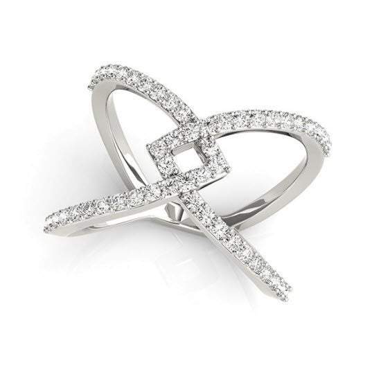 Sakcon Jewelers Ring Sterling/CZ Catalina Diamond Fashion Ring