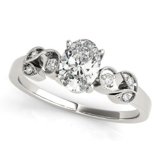 Sakcon Jewelers Ring Sterling/CZ Celeste Diamond Engagement Ring