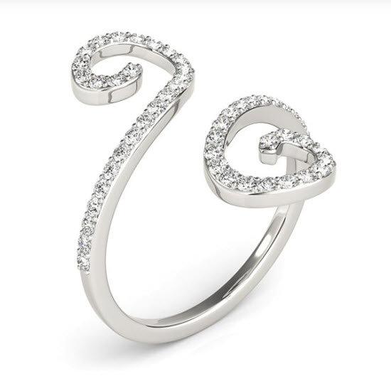 Sakcon Jewelers Ring Sterling/CZ Daisy Diamond Fashion Ring