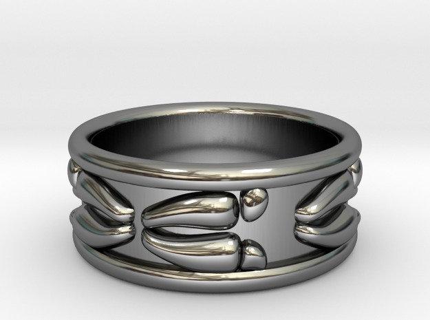 Sakcon Jewelers Ring Titanium Closed Deer Print Ring-10mm