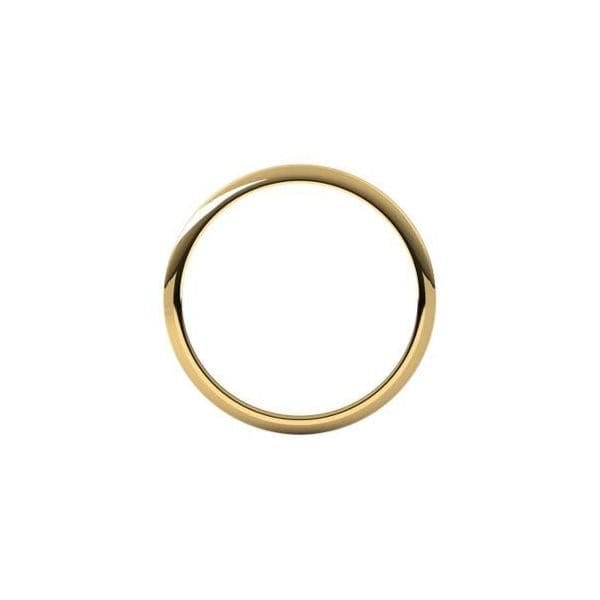Sakcon Jewelers Ring Wedding Band-1mm Half Round